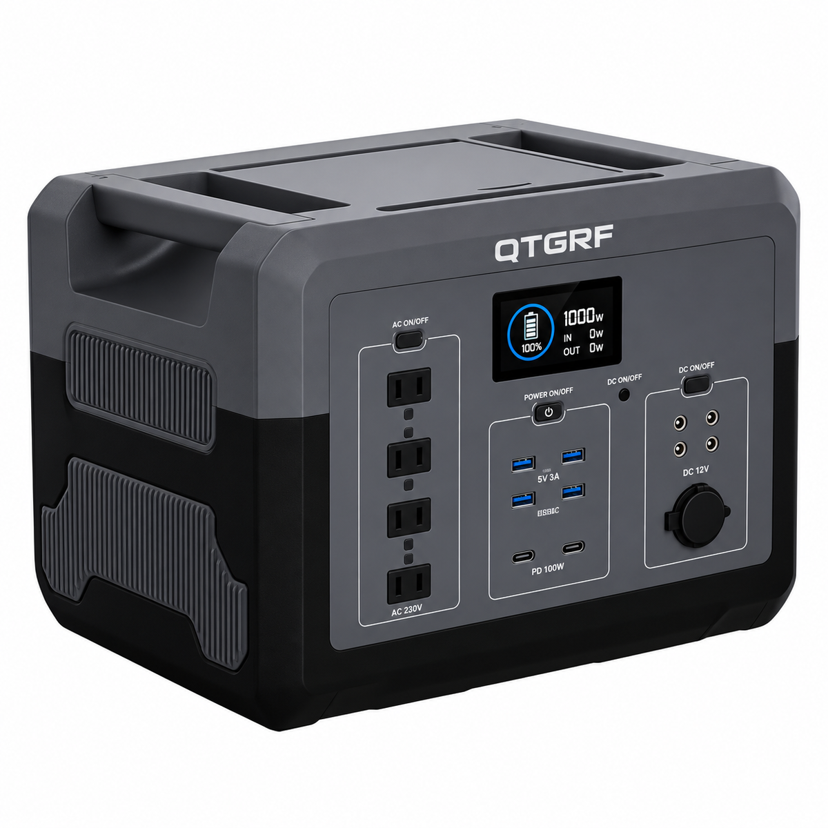 Powerstation 1500W 1000Wh LiFePO4 für Camping, Wohnmobil & Zuhause